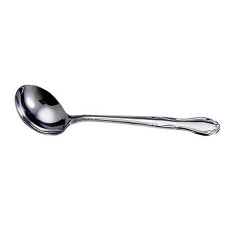 LE-1 Winco 7" Elegance Stainless Steel Gravy Ladle-WINCO