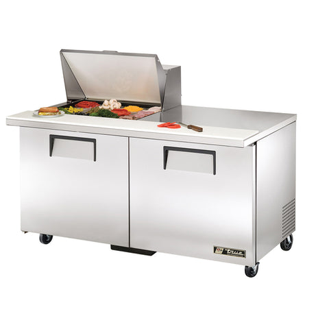 True TSSU-60-12M-B-HC 60" Mega Top Sandwich/Salad Prep Table