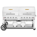 CV-CCB-72RDP Crown Verity 72" Club Series Grill Includes Roll Dome, Bun Racks, LP-CROWN VERITY INC.