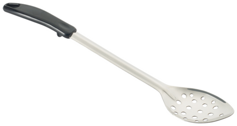 Winco BHPP-15 Perforated Basting Spoon with Stop-Hook Polypropylene Handle, 15"