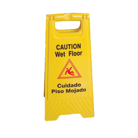 PLWFC024 Thunder Group Fold-Up "Caution Wet Floor" Safety Floor Sign-Thunder Group