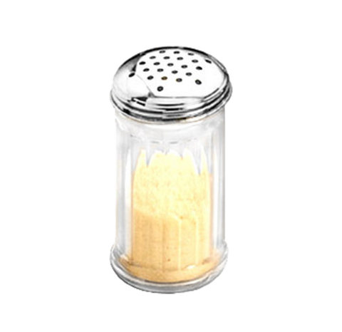 American Metalcraft SAN312 12 oz Clear SAN Plastic Cheese and Spice Shaker