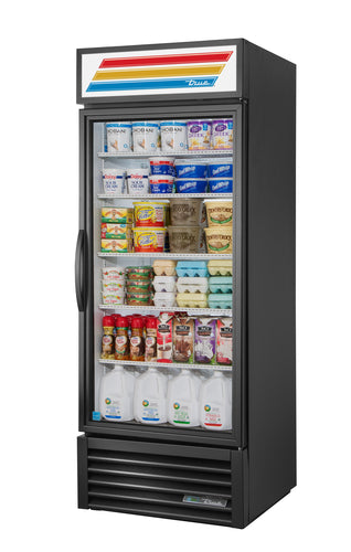 True Manufacturing GDM-26-HC~TSL01 26 Cu. Ft. Single Swing Door Merchandiser Refrigerator