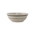 TGB-018 Tuxton Green Bay 15 Oz. Eggshell China Nappie Dish/Bowl w/ Green Bands-Tuxton China