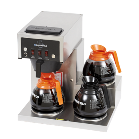 Bloomfield 8573D3-120V Koffee King 3-Warmer Right Stepped Automatic Coffee Brewer