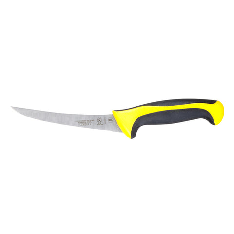 Mercer Culinary M23820YL Millennia Colors 6-Inch Curved Stiff Boning Knife with Yellow Handle