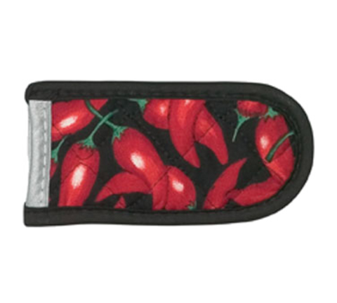 HH1 Lodge Hot Handle Mitt w/ Silicon Lining & Red Chili Pepper Print-Lodge Manufacturing