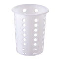 FC-PL Winco 4-1/2" Perforated Plastic Flatware Cylinder-WINCO