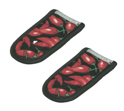 Lodge 2HHC2 Fabric Hot Handle Holder Set, Pack of 2 - Chili Pepper Print