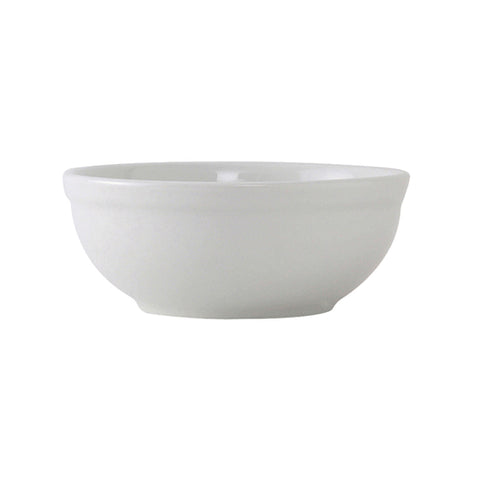 Tuxton China ALB-1253 15 oz Round Alaska Nappie Bowl, Porcelain White