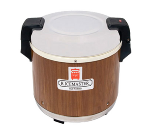 56918 Town 92 Cup Commercial Electric Rice Warmer w/ Woodgrain Finish-TOWN