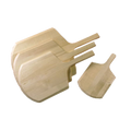 2212 Amercian Metalcraft 12" x 13" Wood Pizza Peel-American Metalcraft
