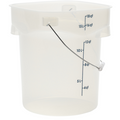 PWB18PROPP190 Cambro CamRound® FreshPro Pail with Bail, 18 qt.-Cambro
