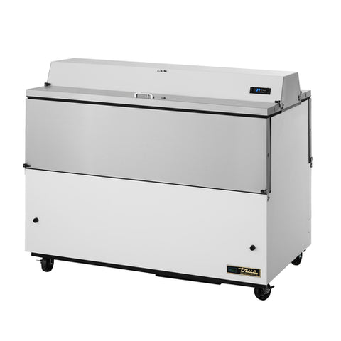 True TMC-58-DS-SS-HC Dual-Sided Mobile Milk Cooler, 1024 Half-Pint Capacity