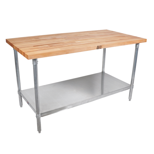 Wood Top Worktables