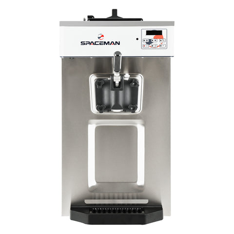 6236A-C Spaceman USA  Soft Serve Machine, countertop, (1) Flavor, Air Pump Pressurized System