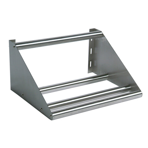 BK Resources BK-TSH-63 63" Stainless Tubular Overshelf Wall Mount