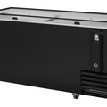 TBC-65SB-N6 Turbo Air 65" 2-Section Black Bottle Cooler-Turbo Air
