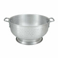 ALO-8BH Winco 8 Qt. Aluminum Colander w/ Handles-WINCO