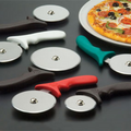 Pizr2 American Metalcraft Pizza Cutter, 4" Wheel, Red Plastic Handle-American Metalcraft