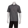 SKS002BLKXL Chef Works Men's Hybrid Style Detroit Shirt-CHEF WORKS
