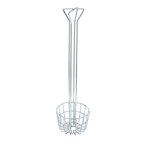 Winco TB-25 Taco Bowl Tortilla Shell Fry Basket, 6.25 in Diameter, 25 in Handle