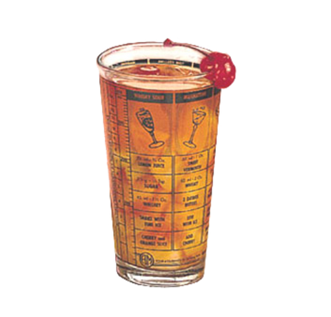 American Metalcraft MG578 16 oz Mixing Bar Glass