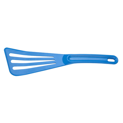 Mercer Culinary M35110BL Hell's Tools 12-Inch Blue High Temperature Slotted Turner