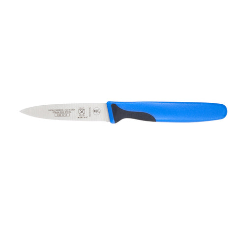 Mercer Culinary M23930BL Millennia Colors 3 Inch Slim Paring Knife with Blue Handle