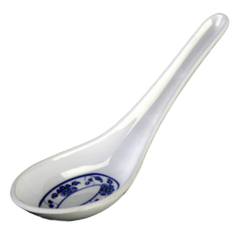 7003B Thunder Group 3/4 Oz. Lotus Won Ton Soup Spoon