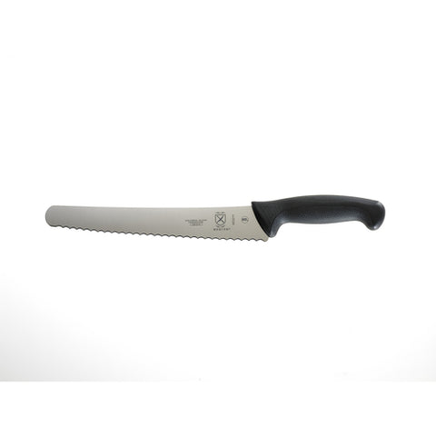 M23211 Mercer Culinary Left Handed 10" Wide Bread – Wavy Edge, Black Handle