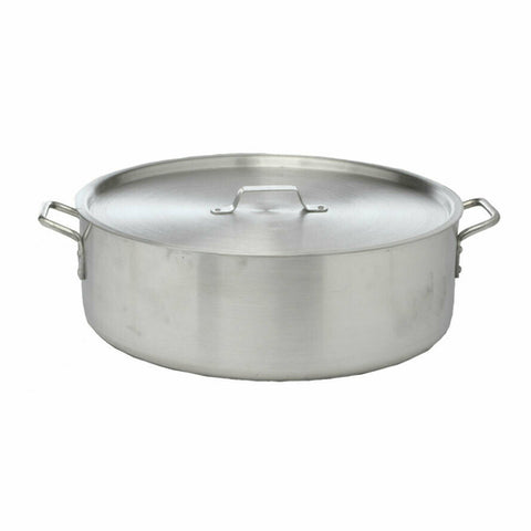 Libertyware BZR24H Heavy Duty Aluminum Brazier, 24 Quart with Cover