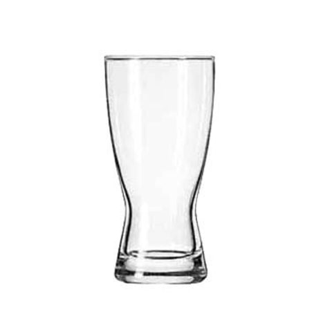 Libbey Glass 1178HT Hourglass 10 oz. Heat-Treated Pilsner Glass