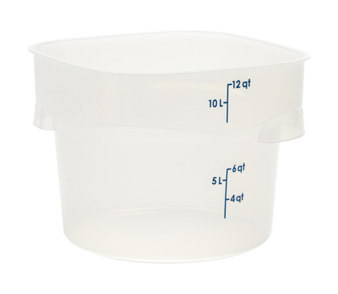 12RFSPROPP190 Cambro CamRound® FreshPro Round Food Container, 12 qt.-Cambro