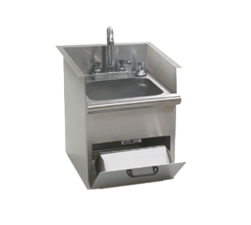 Eagle Group HWB-E Drop-In Hand Wash Sink with Encore Gooseneck Faucet ...