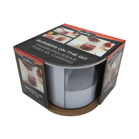 Chef Master 40231Y Mr. Bar-B-Q Multi-Layer Burger Press Set, 12-Piece