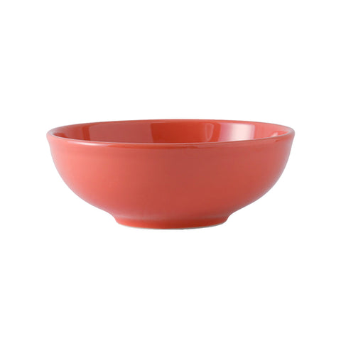 Tuxton China BNB-3503 Menudo/Salad Bowl 35 oz. - Cinnebar