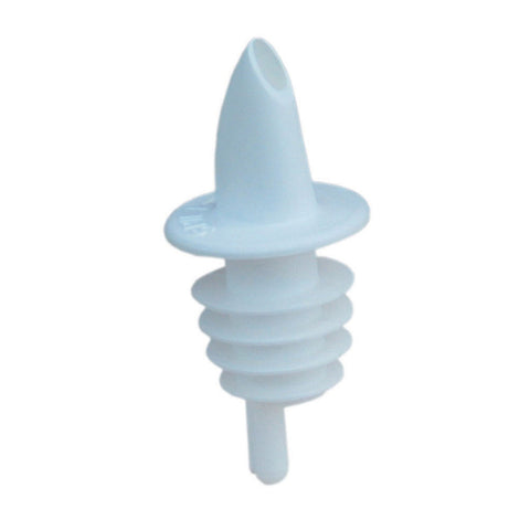 SPILL-STOP 350-07 White Plastic Liquor Pourer Spout