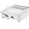 TATG-24 Turbo Air 24" Gas Griddle - Thermostatic, 1" Steel Plate-Turbo Air