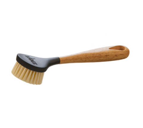 SCRBRSH Lodge 10" Scrub Brush w/ Rubber Wood Handle