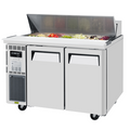 JST-48-N Turbo Air 48" 2 Door Refrigerated Sandwich/Salad PrepTable-Turbo Air
