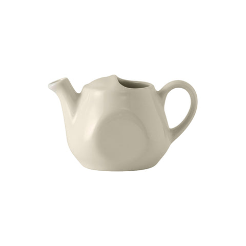 BET-1001 Tuxton DuraTux Healthcare 10 Oz. Eggshell China Tea Pot