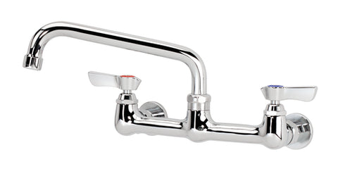 12-808L Krowne 8" Silver Series Faucet, 8" Swing Spout-Krowne Metal