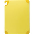 CBG152012YL CFS Brands 15" x 20" x 1/2" Saf-T-Grip Yellow Cutting Board-CFS Brands