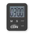 TM28-BK CDN 2-1/10"W x 3/8"D x 2-3/4"H Mini Timer-CDN