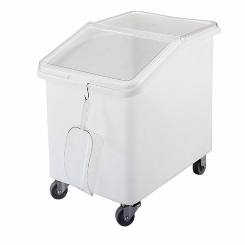 Cambro IBS37148 37 Gallon Mobile Ingredient Bin - White