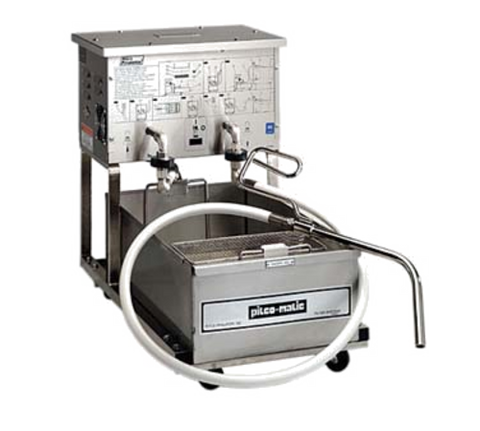 Pitco P14 120V Portable Fryer Oil Filter Machine, 55 lb Capacity