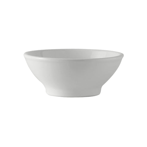 BWB-2508 Tuxton DuraTux 25 Oz. White China Menudo/Salad Bowl