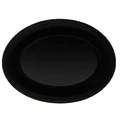 OP-135-BK GET 13-1/2"L x 10-1/4"W, Black Elegance Platter -Each-GET ENTERPRISES