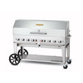 CV-MCB-60-SI50/100-1RDP Crown Verity 60" Mobile Outdoor Charbroiler Includes Roll Domes, Bun Racks, LP-CROWN VERITY INC.